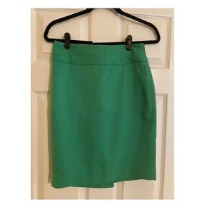 The Limited: Green Pencil Skirt